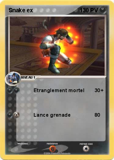 Pokemon Snake ex