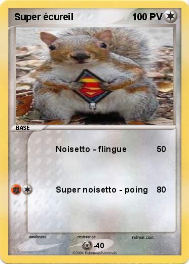 Pokemon Super écureil 