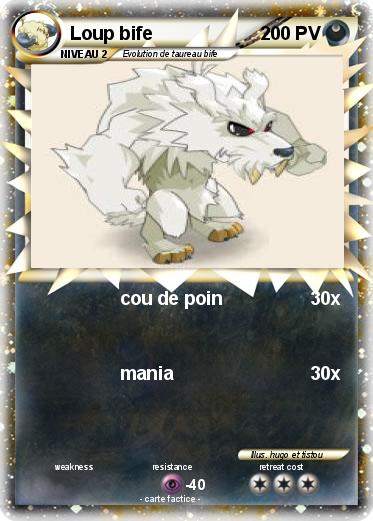 Pokemon Loup bife