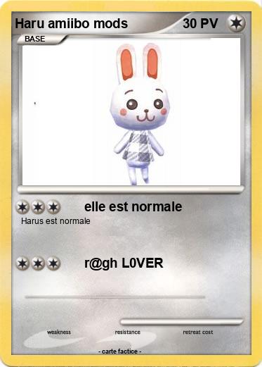 Pokemon Haru amiibo mods