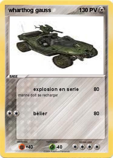 Pokemon wharthog gauss