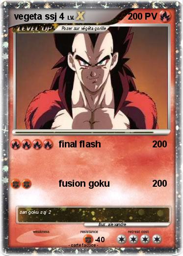 Pokemon vegeta ssj 4