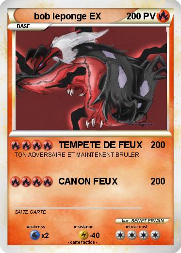 Pokemon bob leponge EX