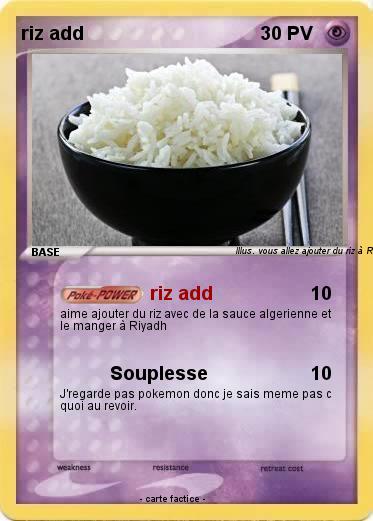 Pokemon riz add