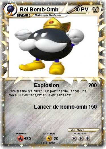 Pokemon Roi Bomb-Omb