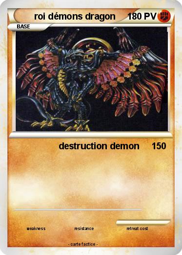 Pokemon roi démons dragon