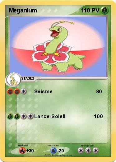 Pokemon Meganium