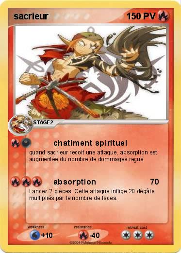 Pokemon sacrieur