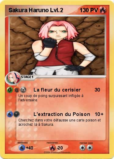 Pokemon Sakura Haruno Lvl.2