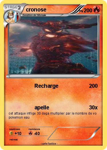 Pokemon cronose