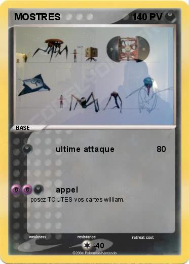 Pokemon MOSTRES