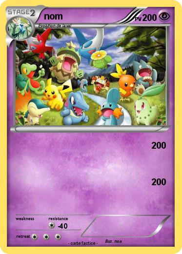 Pokemon nom