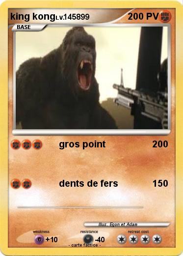 Pokemon king kong