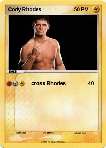 Pokemon Cody Rhodes