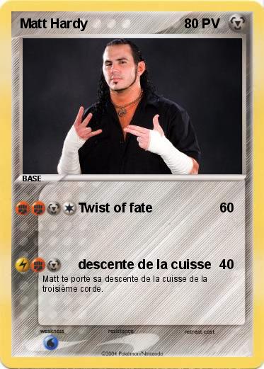 Pokemon Matt Hardy