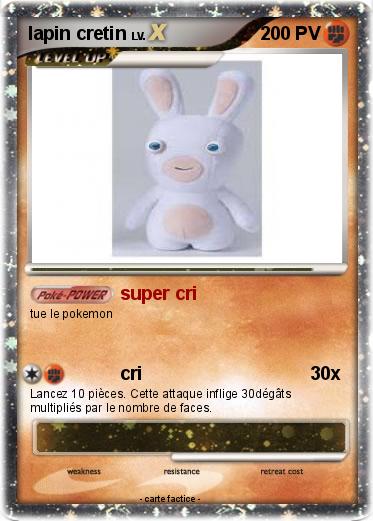 Pokemon lapin cretin