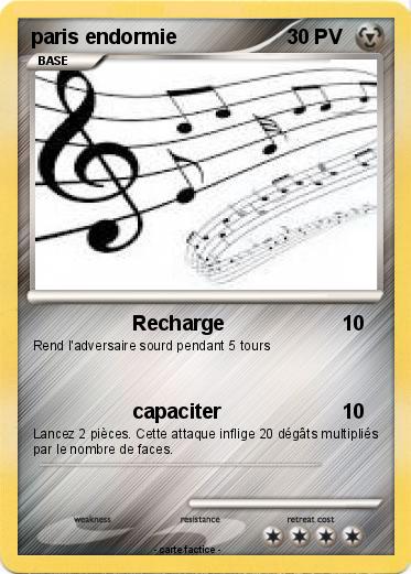 Pokemon paris endormie