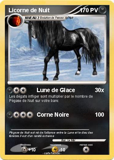 Pokemon Licorne de Nuit