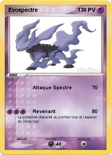 Pokemon Evospectre