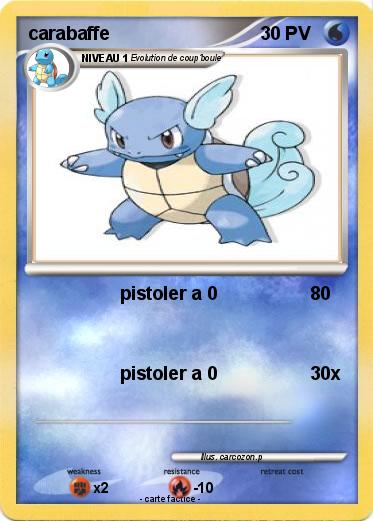 Pokemon carabaffe