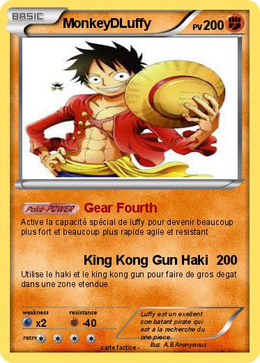 Pokemon MonkeyDLuffy