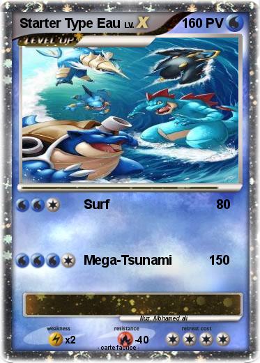 Pokemon Starter Type Eau
