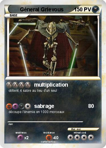 Pokemon Géneral Grievous