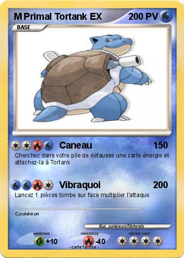 Pokemon M Primal Tortank EX