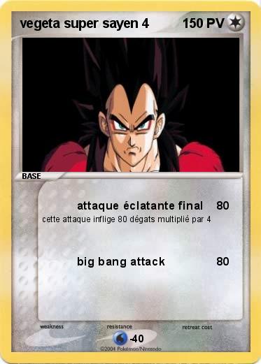 Pokemon vegeta super sayen 4