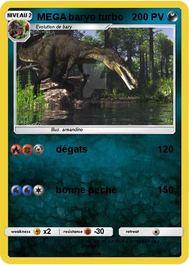 Pokemon MEGA baryo turbo