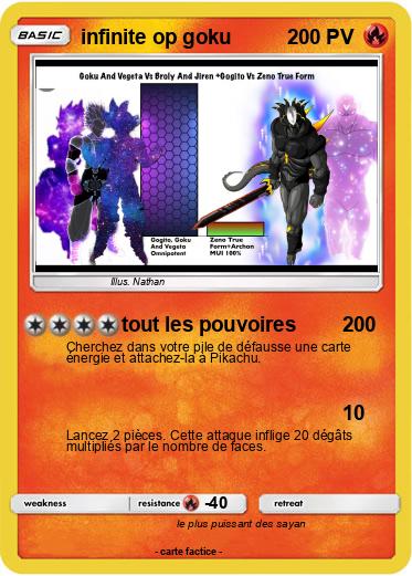 Pokemon infinite op goku