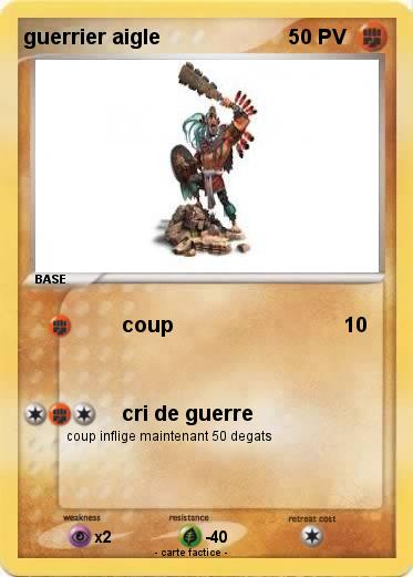 Pokemon guerrier aigle
