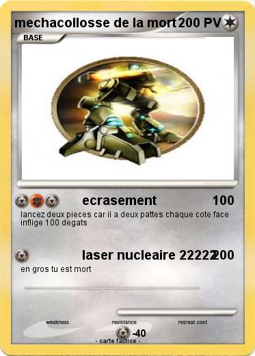 Pokemon mechacollosse de la mort