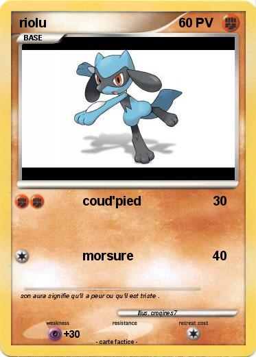 Pokemon riolu