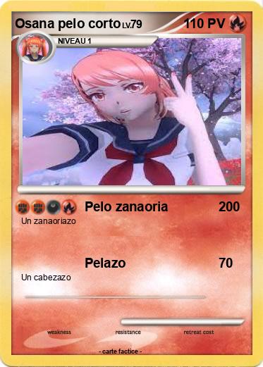 Pokemon Osana pelo corto