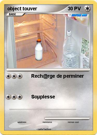Pokemon object touver