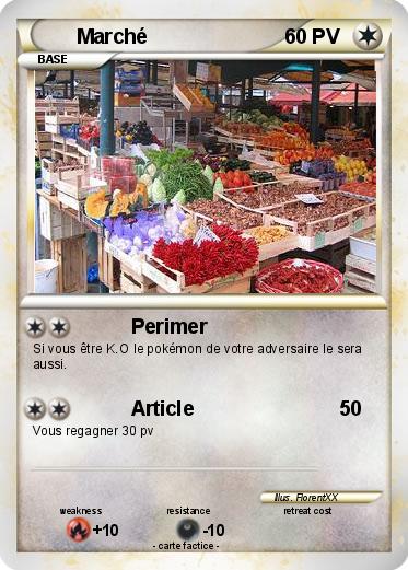 Pokemon Marché