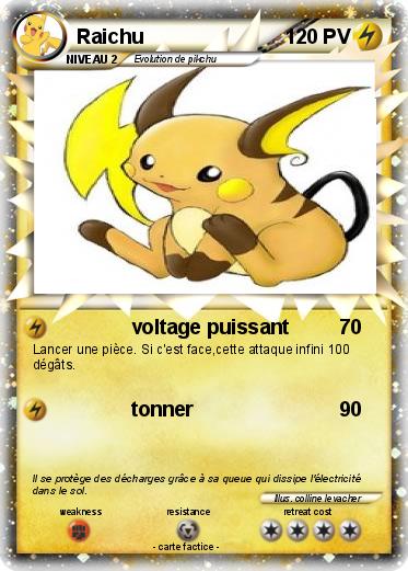 Pokemon Raichu