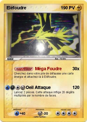 Pokemon Eléfoudre