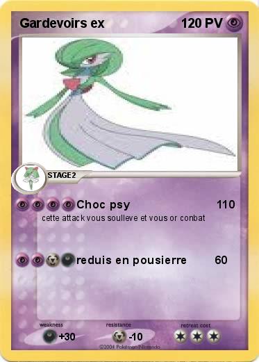 Pokemon Gardevoirs ex