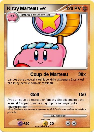 Pokemon Kirby Marteau