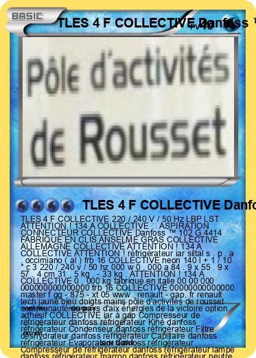 Pokemon TLES 4 F COLLECTIVE Danfoss ™