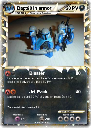 Pokemon Bapt90 in armor
