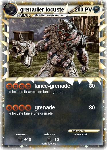 Pokemon grenadier locuste