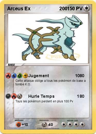 Pokemon Arceus Ex                      200
