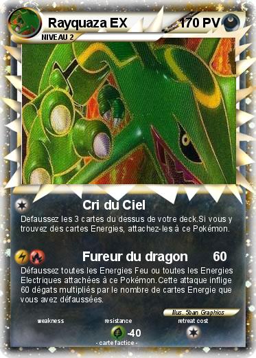 Pokemon Rayquaza EX