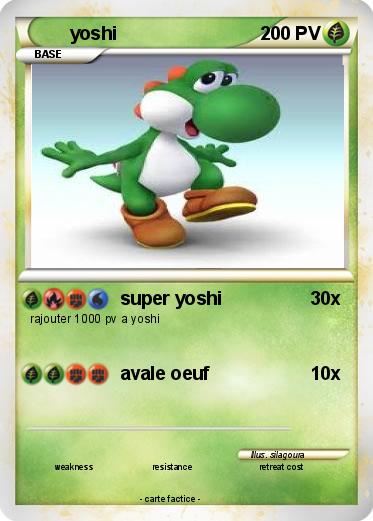 Pokemon yoshi
