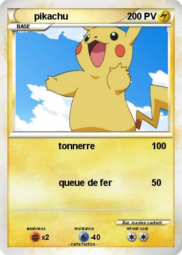 Pokemon pikachu