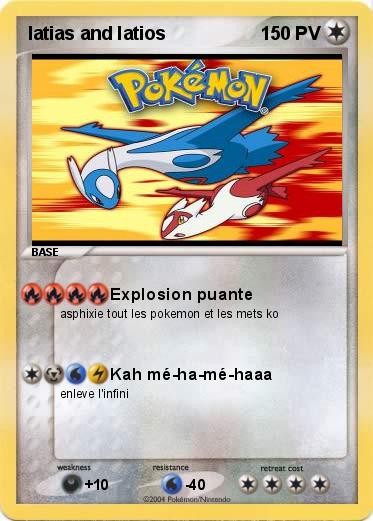 Pokemon latias and latios