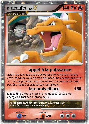 Pokemon dracaufeu